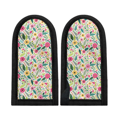 Girly Spring Flower Pattern Print Skillet Handle Cover