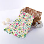 Girly Spring Flower Pattern Print Towel