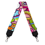 Girly Unicorn Cartoon Pattern Print Bag Strap