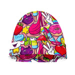 Girly Unicorn Cartoon Pattern Print Beanie