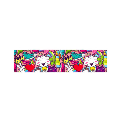 Girly Unicorn Cartoon Pattern Print Bed Runner