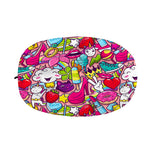 Girly Unicorn Cartoon Pattern Print Car Side Mirror Covers