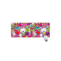 Girly Unicorn Cartoon Pattern Print Extended Mouse Pad