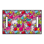 Girly Unicorn Cartoon Pattern Print Golf Cart Seat Cover