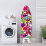 Girly Unicorn Cartoon Pattern Print Ironing Board Cover