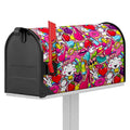 Girly Unicorn Cartoon Pattern Print Mailbox Cover