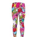 Girly Unicorn Cartoon Pattern Print Men's Leggings