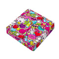 Girly Unicorn Cartoon Pattern Print Outdoor Seat Cushion Cover