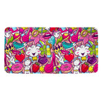 Girly Unicorn Cartoon Pattern Print Towel