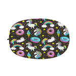 Girly Unicorn Donut Pattern Print Car Side Mirror Covers