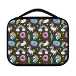 Girly Unicorn Donut Pattern Print Classic Bible Case