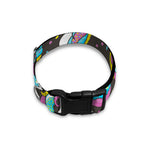 Girly Unicorn Donut Pattern Print Dog Collar