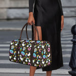Girly Unicorn Donut Pattern Print Duffle Bag