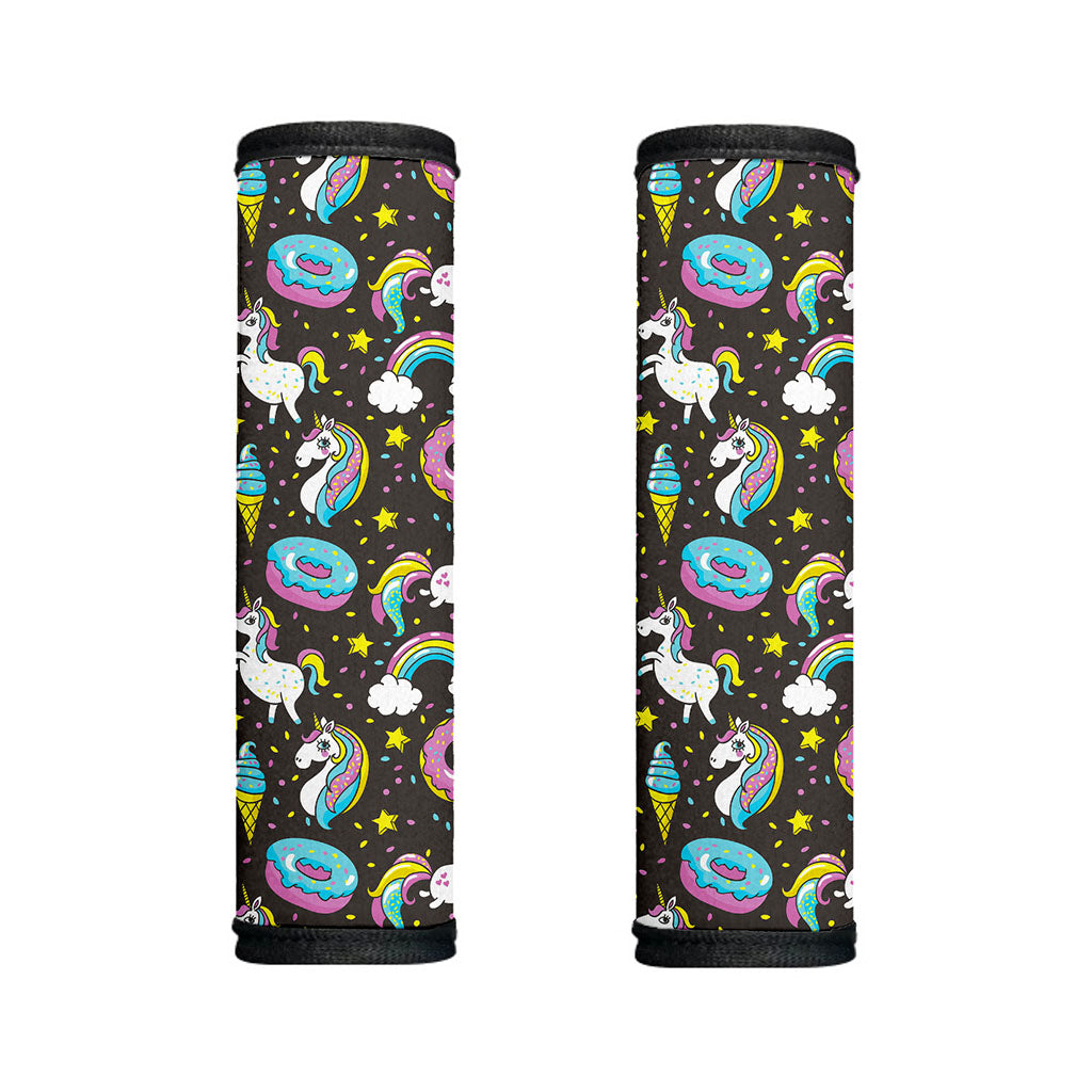 Girly Unicorn Donut Pattern Print Handle Covers