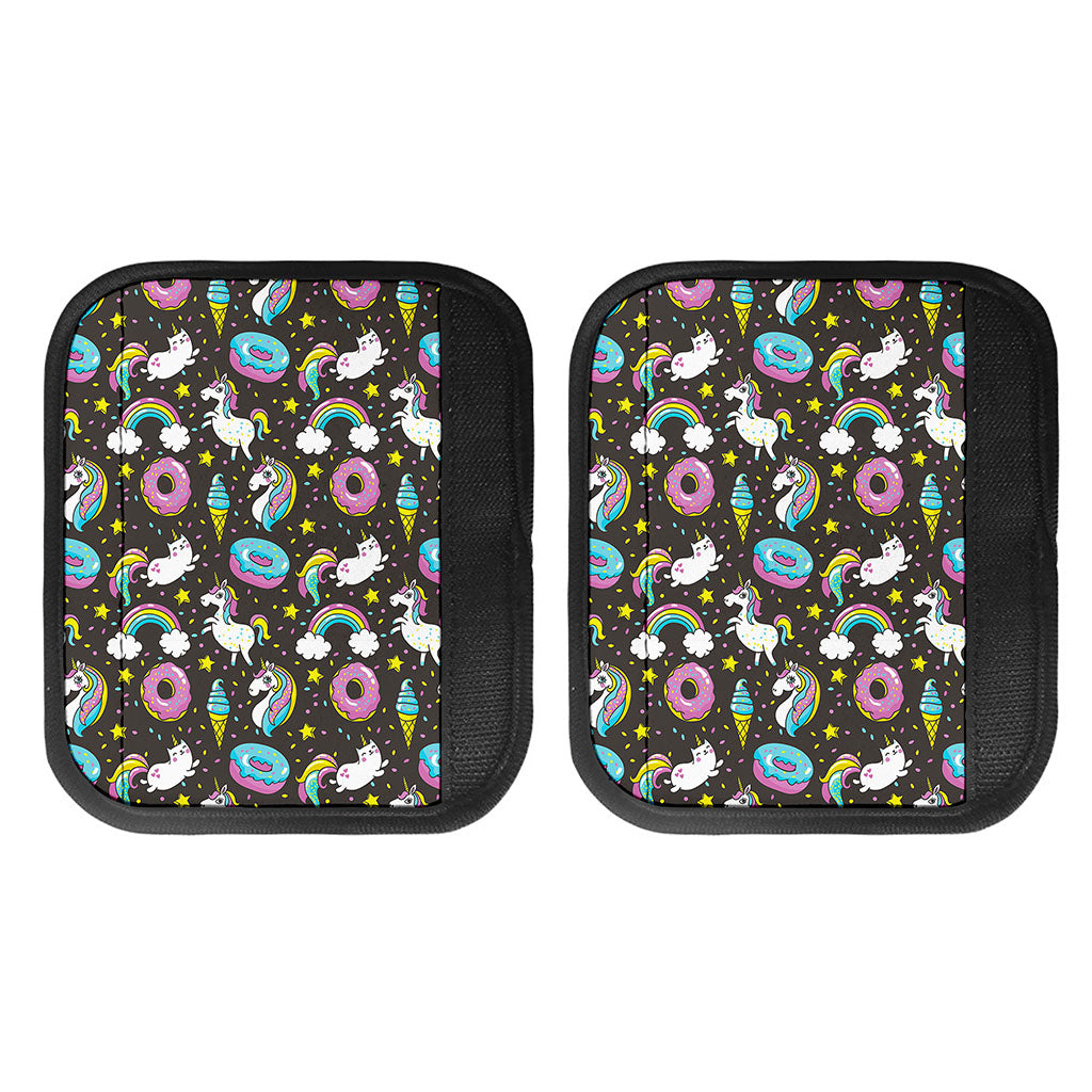Girly Unicorn Donut Pattern Print Handle Covers