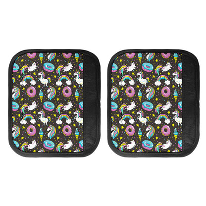 Girly Unicorn Donut Pattern Print Handle Covers