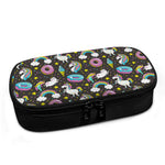 Girly Unicorn Donut Pattern Print Insulin Cooler Travel Case