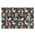 Girly Unicorn Donut Pattern Print Placemat