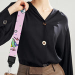 Girly Unicorn Ice Cream Pattern Print Bag Strap