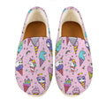 Girly Unicorn Ice Cream Pattern Print Casual Shoes