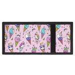 Girly Unicorn Ice Cream Pattern Print Trifold Wallet