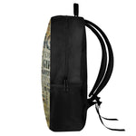 Giving And Tithing Religious Words Print 17 Inch Backpack