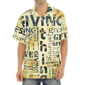 Giving And Tithing Religious Words Print Aloha Shirt