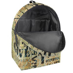 Giving And Tithing Religious Words Print Backpack