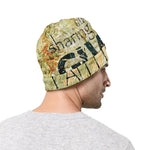 Giving And Tithing Religious Words Print Beanie