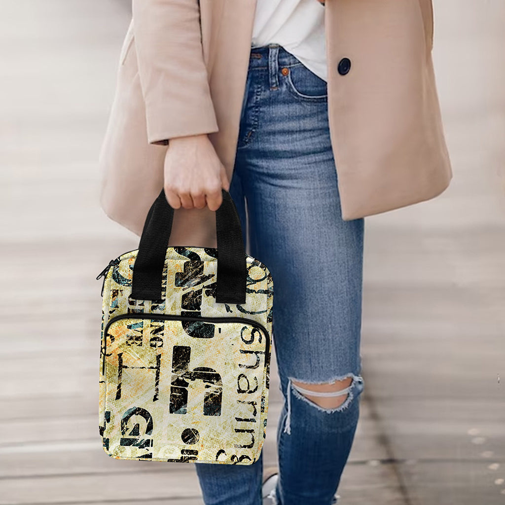 Giving And Tithing Religious Words Print Bible Tote Bag