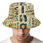 Giving And Tithing Religious Words Print Bucket Hat