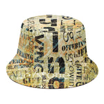 Giving And Tithing Religious Words Print Bucket Hat