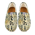 Giving And Tithing Religious Words Print Casual Shoes