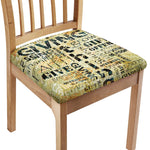 Giving And Tithing Religious Words Print Chair Cushion Cover