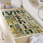 Giving And Tithing Religious Words Print Changing Pad Cover