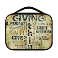 Giving And Tithing Religious Words Print Classic Bible Case