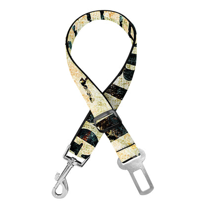 Giving And Tithing Religious Words Print Dog Seat Belt