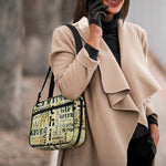 Giving And Tithing Religious Words Print Double Strap Bible Bag