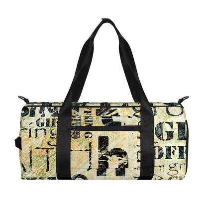 Giving And Tithing Religious Words Print Gym Bag