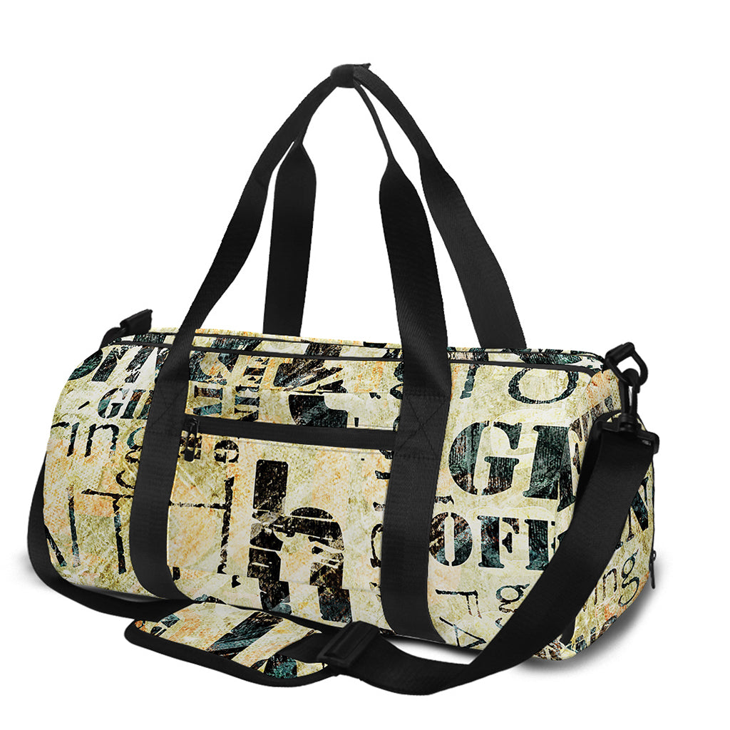Giving And Tithing Religious Words Print Gym Bag