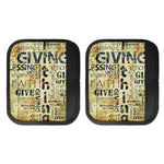 Giving And Tithing Religious Words Print Handle Covers