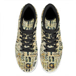 Giving And Tithing Religious Words Print High Top Leather Sneakers