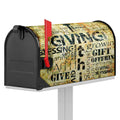 Giving And Tithing Religious Words Print Mailbox Cover