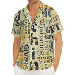 Giving And Tithing Religious Words Print Men's Deep V-Neck Shirt