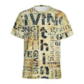 Giving And Tithing Religious Words Print Men's Athletic T-Shirt