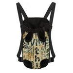 Giving And Tithing Religious Words Print Pet Carrier Backpack