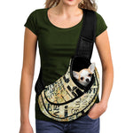 Giving And Tithing Religious Words Print Pet Sling Carrier