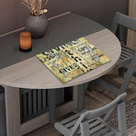Giving And Tithing Religious Words Print Placemat