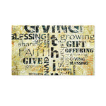 Giving And Tithing Religious Words Print Polyester Flag