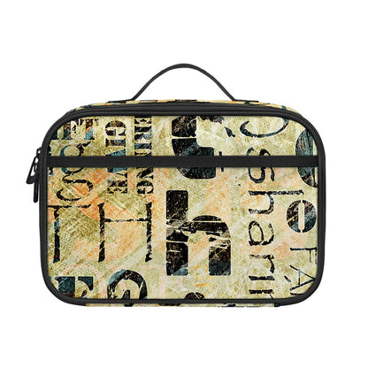 Giving And Tithing Religious Words Print Portable Lunch Bag